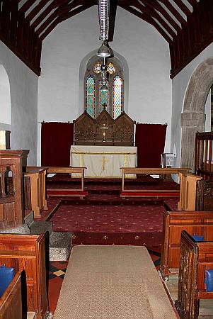 St Giles on the Heath - The Chancel